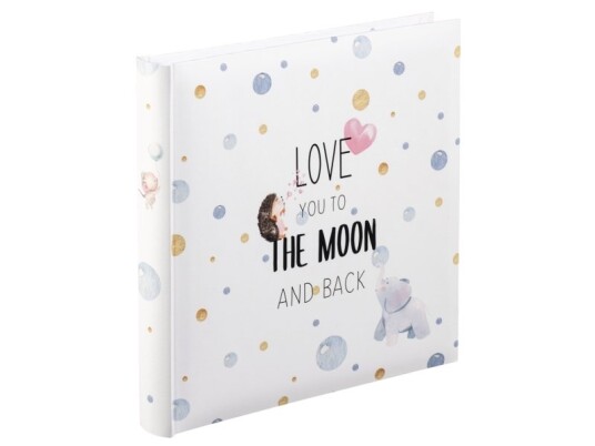 Hama To The Moon, Flerfarget, 100 Ark, 10 X 15 Cm, Book Binding, Hvit, 50 Ark