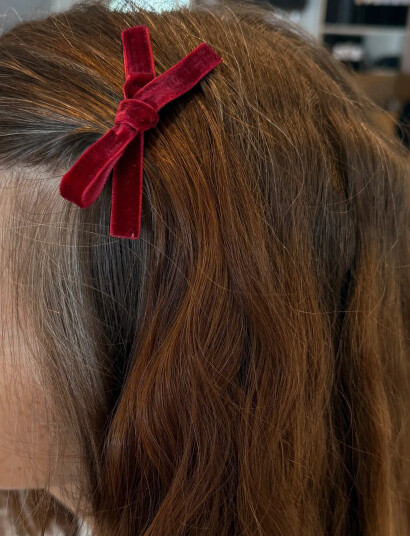 Pipol"s Bazaar Rosella Trippel Bow 3Pcs - Red - ONE SIZE