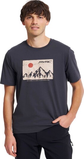 Revolutionrace Herre Overdeler T skjorter Easy T shirt Herre White 2XL