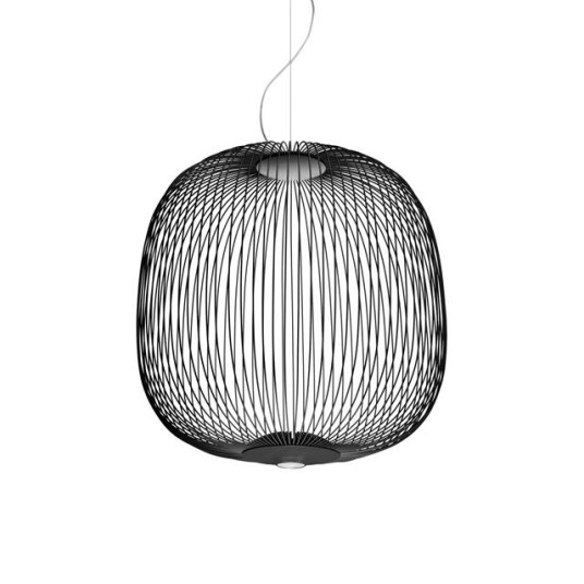 Foscarini Spokes 2 Taklampe med LED Sort