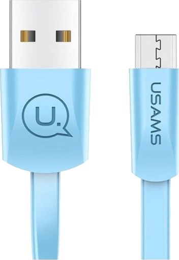 Usb-Kabel Usams Usb-A - Microusb 1,2 M Blå (Sj201mic04)
