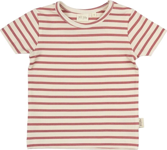 Petit Piao T skjorte Baggy Sum Visnet Rose/Off White Petit Piao 62 T skjorte Brun Hvit
