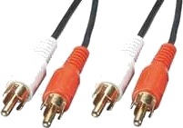 Lindy 35476 2 X Rca Hankjønn 2 X Rca Hankjønn 20 M Sort