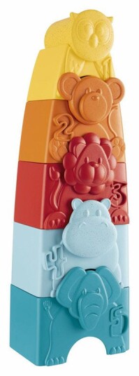 Chicco Eco Stableklodser med Dyr Fra 9 Måneder