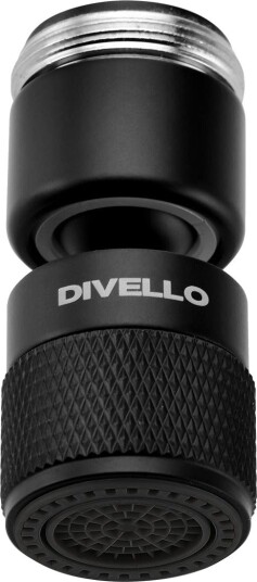 DIVELLO Inno M22+24 Strålesamler med kuleledd, M22x1.0 + M24x1.0 mm Sort, Baderom DIVELLO Inno M22+24 Strålesamler med kuleledd, M22x1.0 + M24x1.0 mm Sort, Baderom