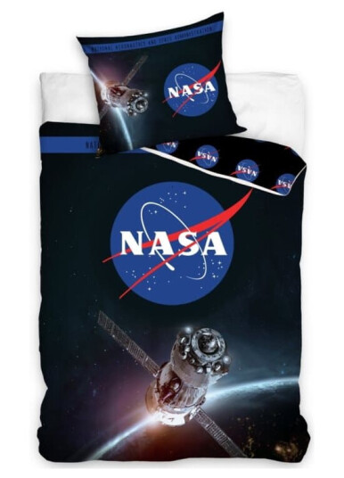 Mcu NASA Sengetøj 140x200 cm 100 procent bomuld