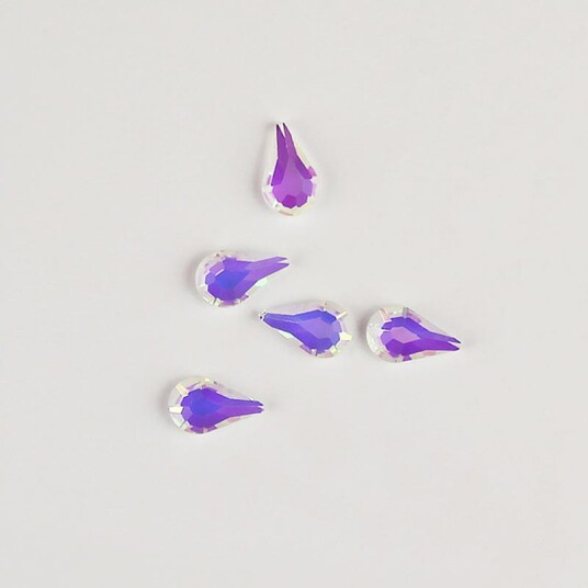 Brillbird Norge Rhinestone 10stk   Drop 5x8mm