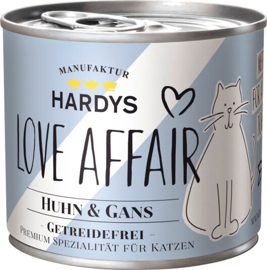 Hardys Love Affair Våtfôr & Gås Kylling 6 X 200 G 185 G 6 X 200 G