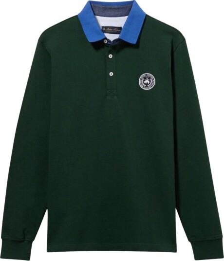 Brooks Brothers Herre Topper Grønn 2XL,