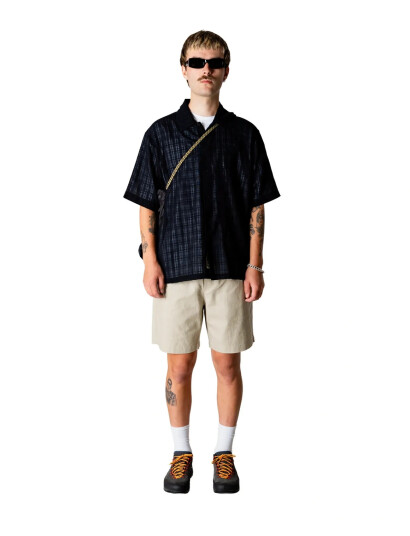 Woodbird Wbbanks Check Shirt Black L