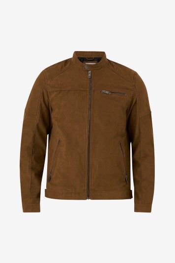 Jack & Jones Bikerjakke jcoRocky Jacket Brun