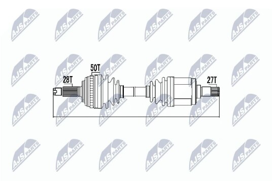 Nty Drivaksel NTY NPW HD 037 Nty Drivaksel NTY NPW HD 037