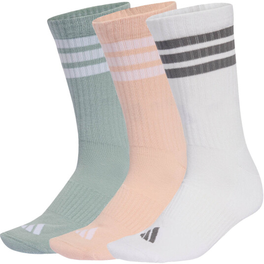 adidas Sport Performance Sportssokker 3S Ess C Crw 3 pakning Hvit