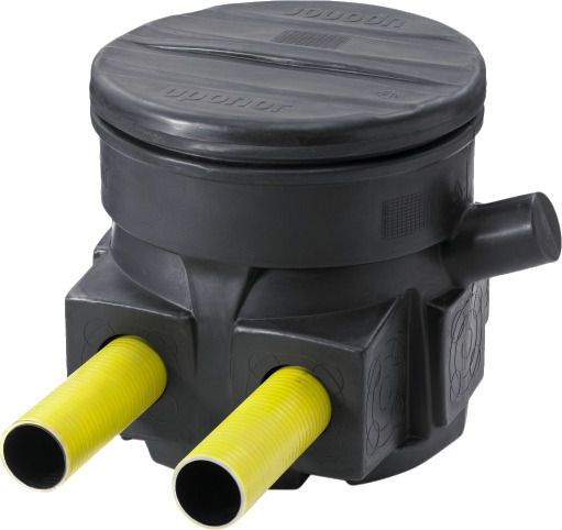 Uponor Kabelkanal med Deksel 600x550 mm