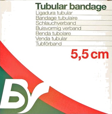 Tubegas BV 5,5cmx20m arm/ben 1 stk