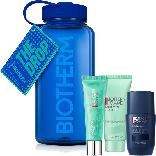 Biotherm Power Drop Set for Menn med Ansiktsrens og Fuktighetskrem Biotherm Power Drop Set for Menn med Ansiktsrens og Fuktighetskrem