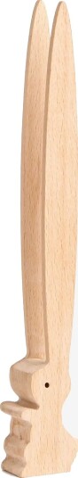 OTOTO Food Tongs - Bernie - WOOD - H 2.6 cm
