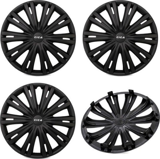 ARGO 15 GIGA BLACK Hjulkapsler