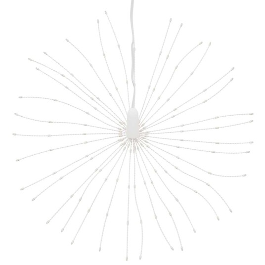 vidaXL Julestjernelys 140 LED 4 stk varmhvit 17 cm