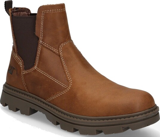 Caterpillar Men"s Practitioner - Dark Beige - BROWN - 41