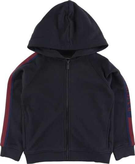 Emporio Armani Cardigan m. Hette   Navy m. Rød   Emporio Armani   6 år 116   Cardigan   Blå
