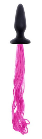NS Novelties Unicorn Tails Butt Plug Pink NS Novelties Unicorn Tails Butt Plug Pink