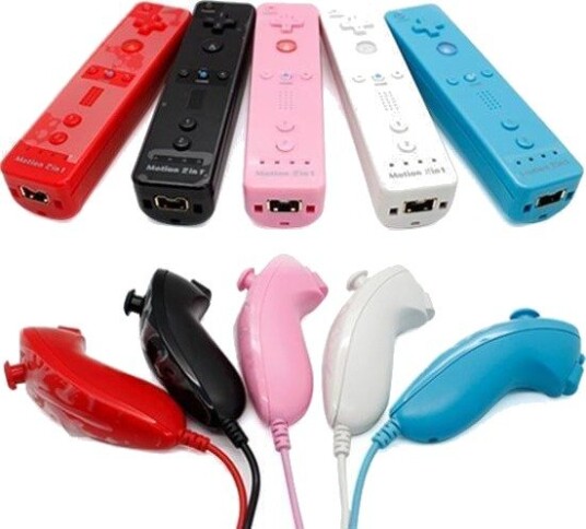 Wii & Wii U Kontroller med MotionPlus Blå