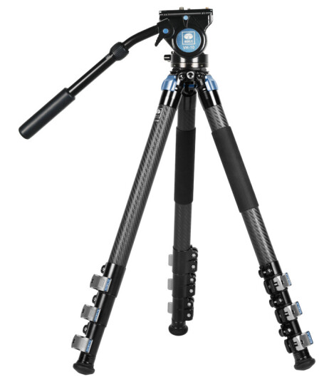 Sirui Tripod L-324F Carbon m/VH-10 Stativ i karbonfiber holder 18kg Sirui Tripod L-324F Carbon m/VH-10 Stativ i karbonfiber holder 18kg