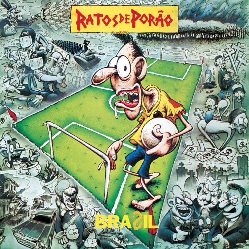 Ratos De Porao  Brasil  LP/Vinyl
