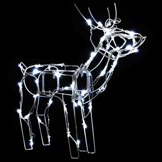vidaXL Julelys dekorasjon reinsdyr 3 deler 229 LEDs vidaXL Julelys dekorasjon reinsdyr 3 deler 229 LEDs