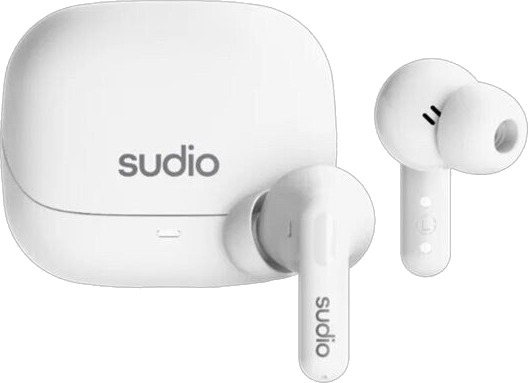 Sudio C8 In Ear True Wireless hodesett med ANC Hvit Sudio C8 In Ear True Wireless hodesett med ANC Hvit