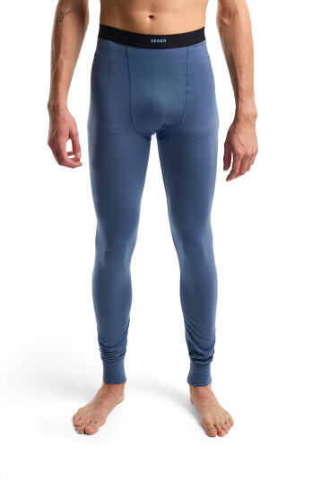Seger Men"s Termowool 150g Long Johns Dusty Blue XL