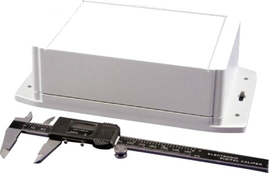 Hammond Electronics 1555HF42GY 180 × 120,79 × 62 mm ABS Lys Grå Kabinett