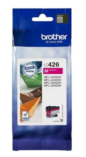 Brother LC426M - High Yield - Magenta Ink - Blekkpatron Rød