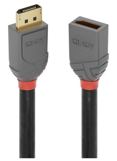 LINDY 36497 DisplayPort cable 2 m Black Factory Sealed LINDY 36497 DisplayPort cable 2 m Black Factory Sealed