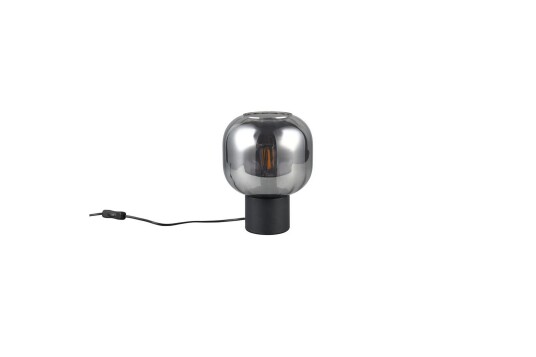 Trio Lighting Bordlampe Diva Matt svart/krom Trio Lighting Bordlampe Diva Matt svart/krom