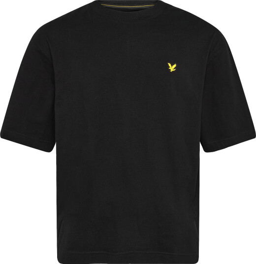 Lyle & Scott Sport Oversized Sports Collegiate T Shirt Black S