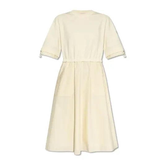 Moncler Dame Kjoler Beige S,