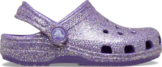 Crocs Classic Fantasy Glitter Clog T Purple 19/20 Crocs Classic Fantasy Glitter Clog T Purple 19/20
