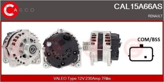 Dynamo CASCO CAL15A66AS