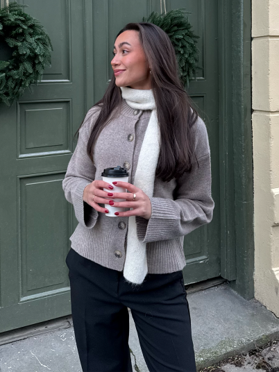 Selected Femme Cille Long Sleeve Knit O Neck Cardigan Brun M Selected Femme Cille Long Sleeve Knit O Neck Cardigan Brun M