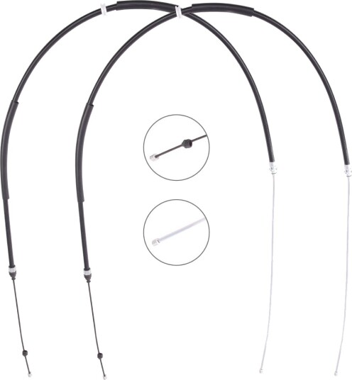RIDEX 124C1087 Tautrekk håndbremse