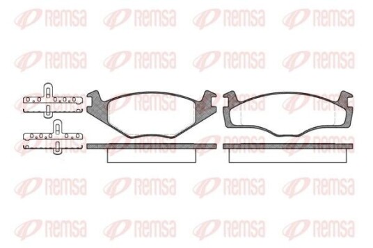 Bremseklosser REMSA 0171.10