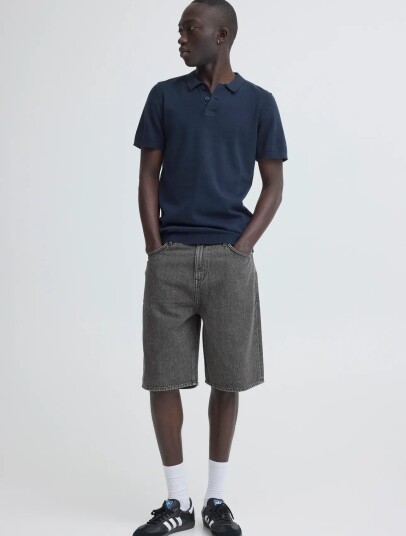 Blend Bhbreeze Loose Denimshorts Grey L