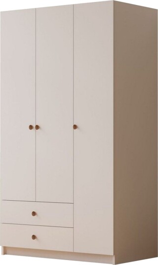 Alven Garderobe 90x180 cm - Matt Hvit