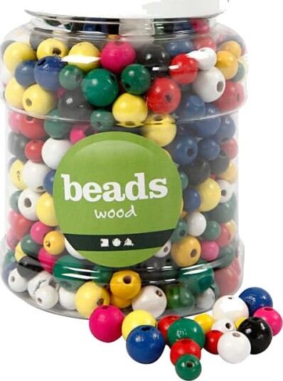 Treperler Creativ Company Ass Farger D8+10+12 mm Hullstr 2 2,5 mm 400 ml/1 Pk