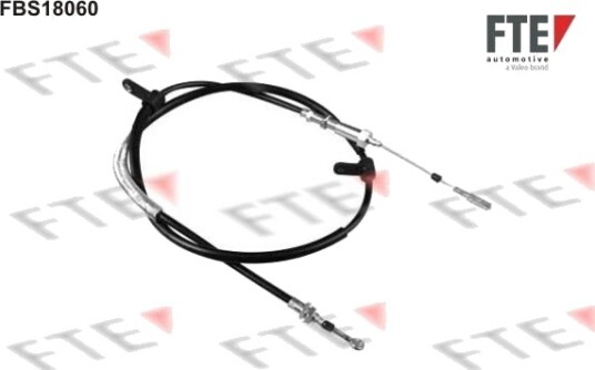 FTE 9250522 Tautrekk håndbremse