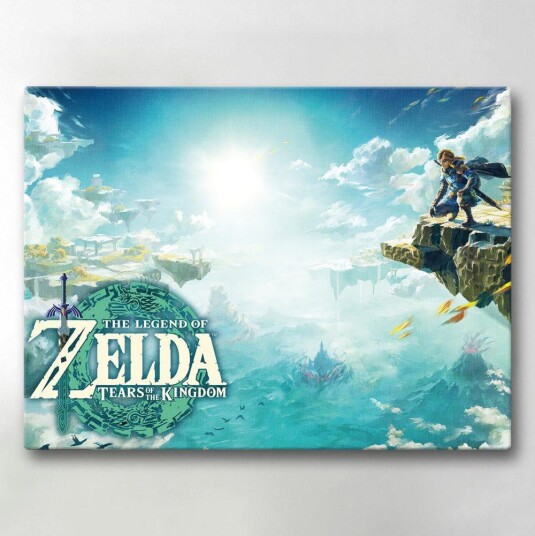 Lerretsbilde / Bilde - League of Zelda - 40x30 cm - Lerret Lerretsbilde / Bilde - League of Zelda - 40x30 cm - Lerret