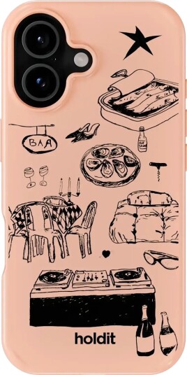 Holdit Graphic Case Magsafe Cpt. iPhone 17 Pink