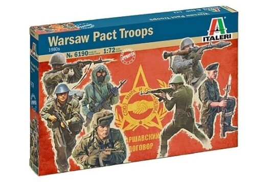 Italeri 1/72 Warsaw Pact Troops 1980s